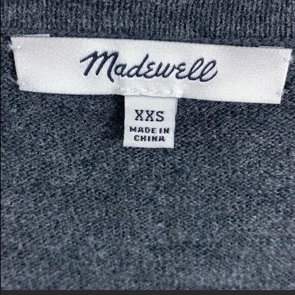 Madewell Summer Ryder Dark Gray Cardigan - Picture 4 of 7